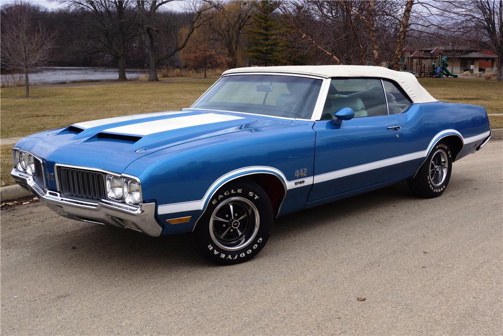 1970 OLDSMOBILE 442 CONVERTIBLE