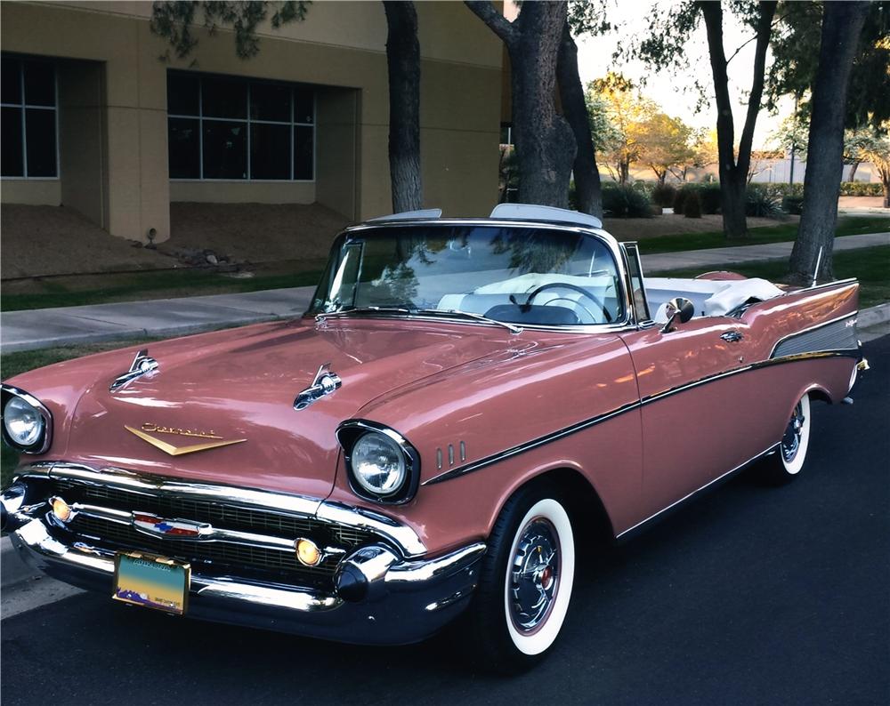 1957 CHEVROLET BEL AIR CUSTOM CONVERTIBLE