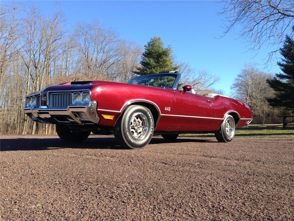 1970 OLDSMOBILE 442 CONVERTIBLE