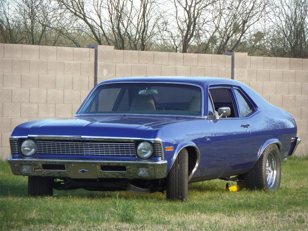 1970 CHEVROLET NOVA CUSTOM 2 DOOR COUPE