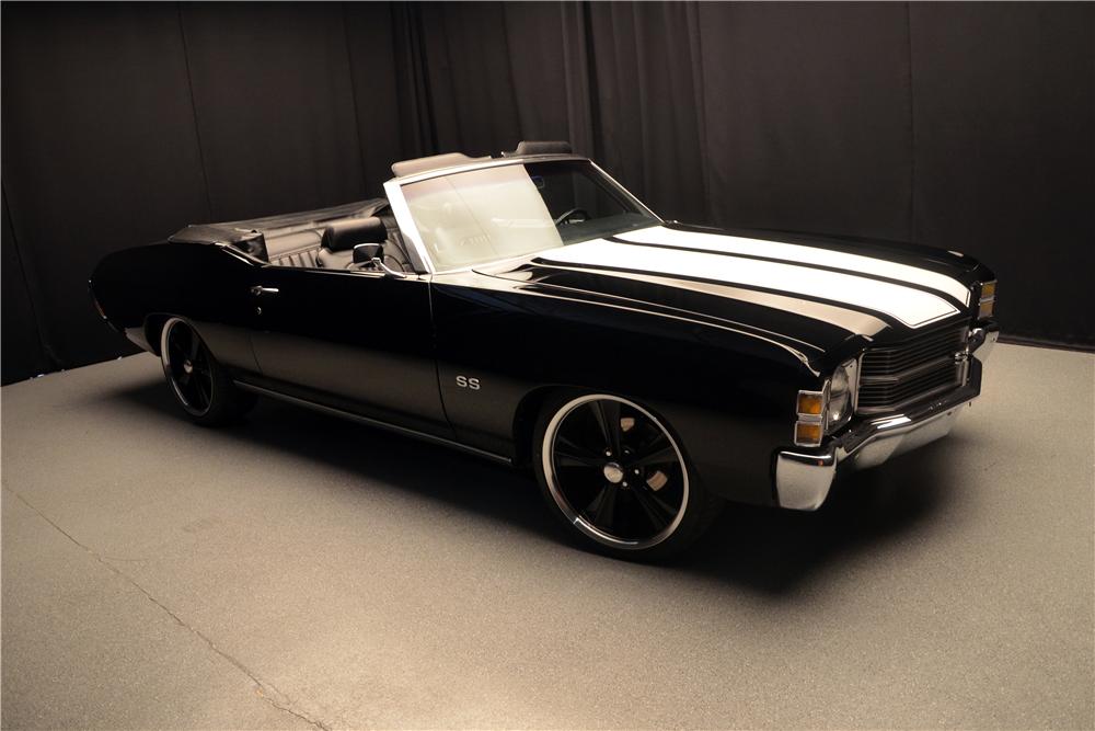 1971 CHEVROLET CHEVELLE MALIBU CUSTOM CONVERTIBLE