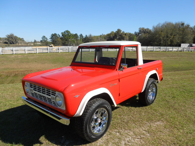 1968 FORD BRONCO CUSTOM HALF-CAB