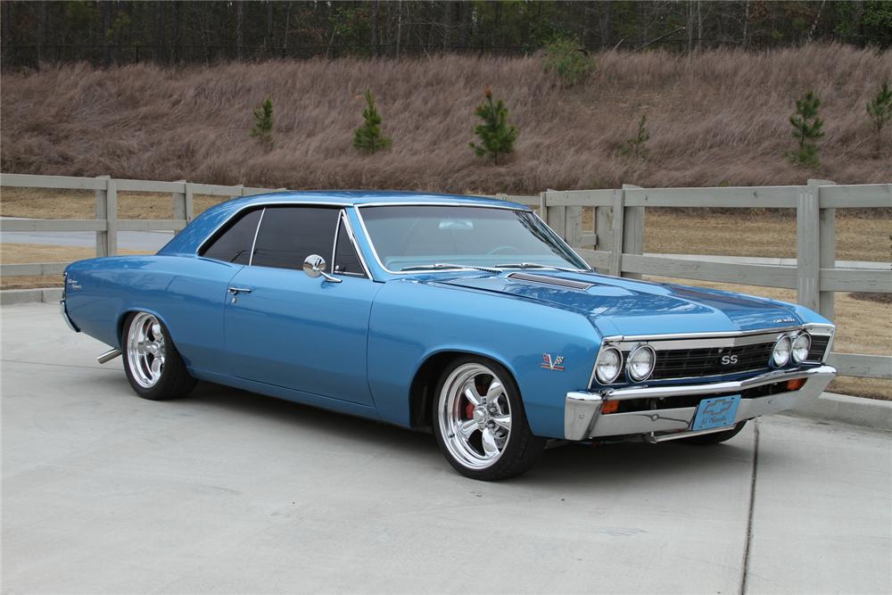 1967 CHEVROLET CHEVELLE CUSTOM 2 DOOR COUPE