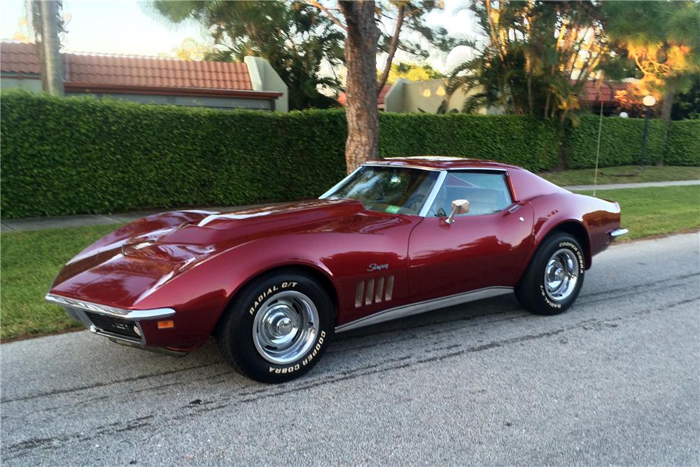 1969 CHEVROLET CORVETTE 2 DOOR COUPE