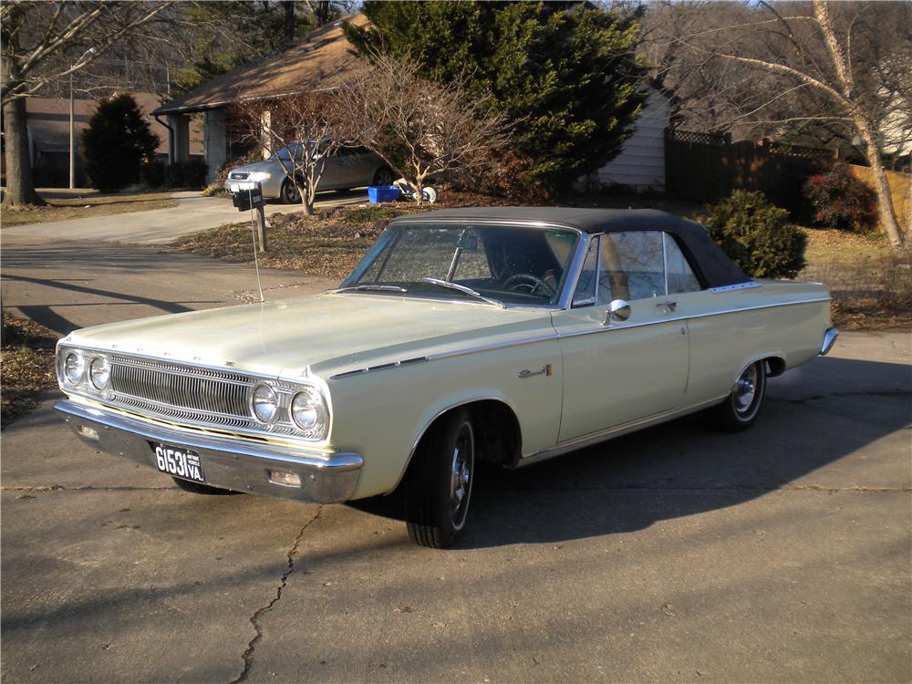 1965 DODGE CORONET 500 CONVERTIBLE