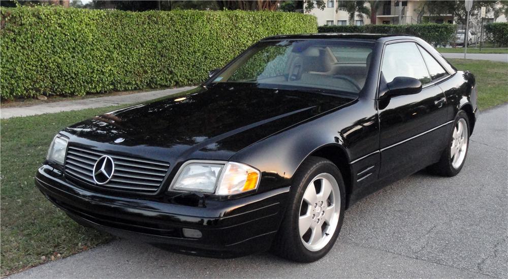 2000 MERCEDES-BENZ 500SL CONVERTIBLE