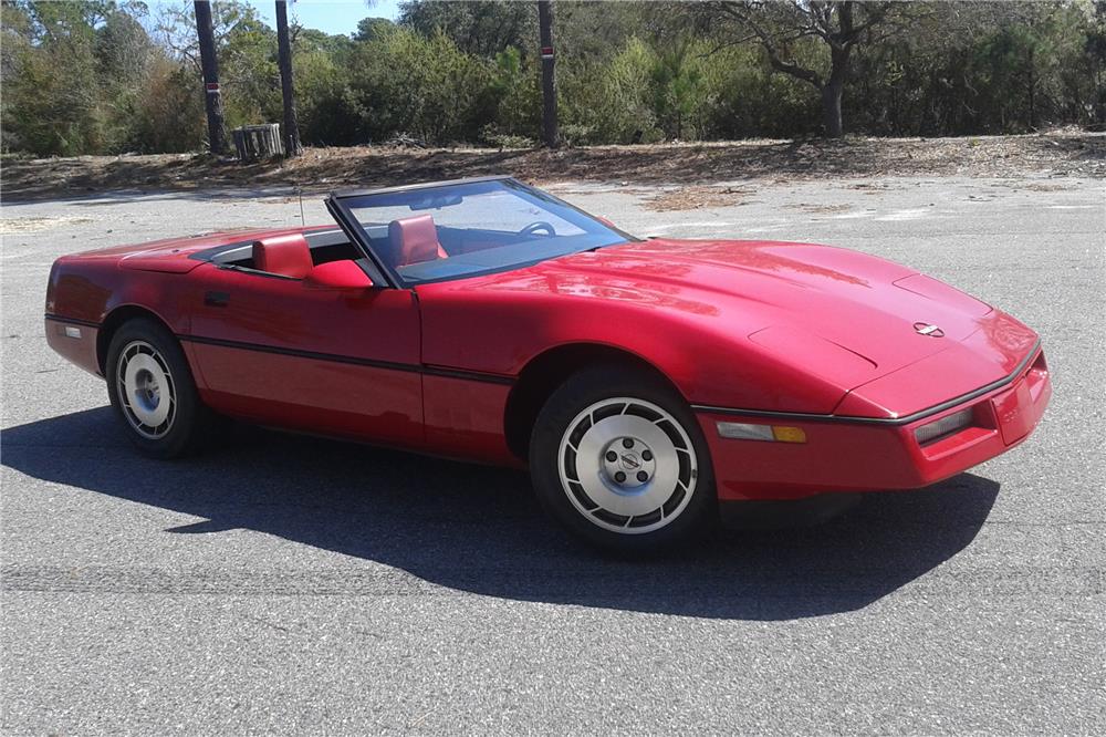 1986 CHEVROLET CORVETTE PACE CAR CONVERTIBLE