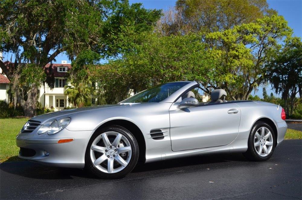 2003 MERCEDES-BENZ SL500 CONVERTIBLE