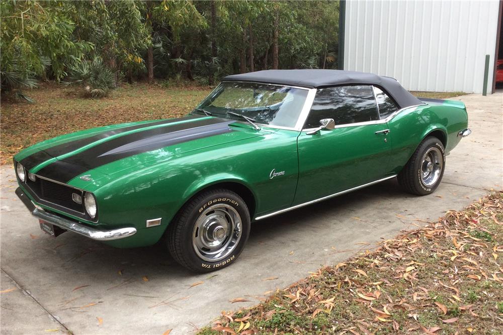 1968 CHEVROLET CAMARO CUSTOM CONVERTIBLE