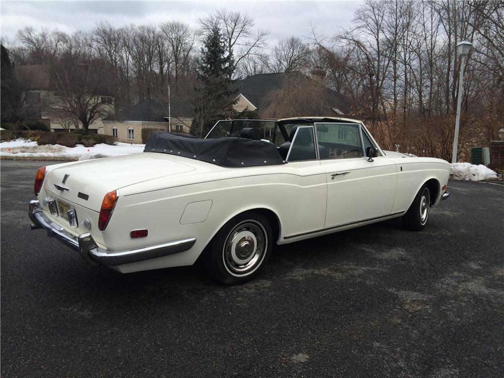 1971 ROLLS-ROYCE CORNICHE CONVERTIBLE