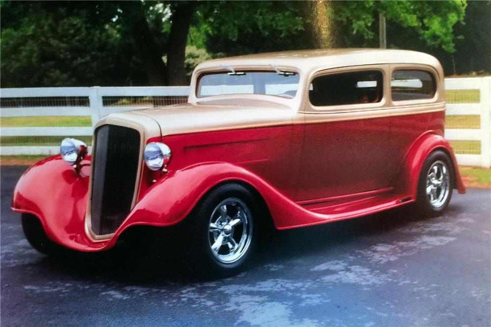 1934 CHEVROLET CUSTOM TUDOR