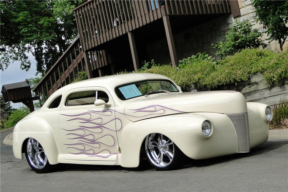 1941 FORD CUSTOM FIVE-WINDOW COUPE