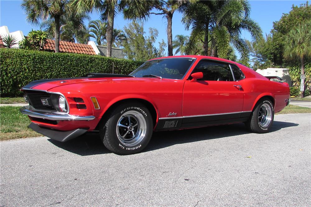 1970 FORD MUSTANG MACH 1 FASTBACK