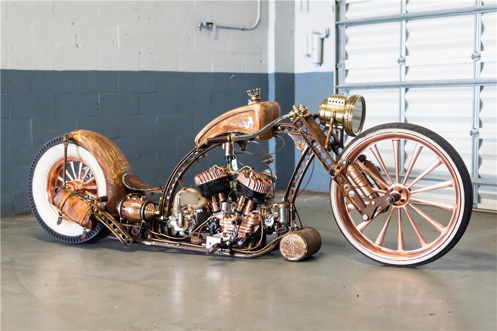 1941 HARLEY-DAVIDSON FLATHEAD CUSTOM MOTORCYCLE