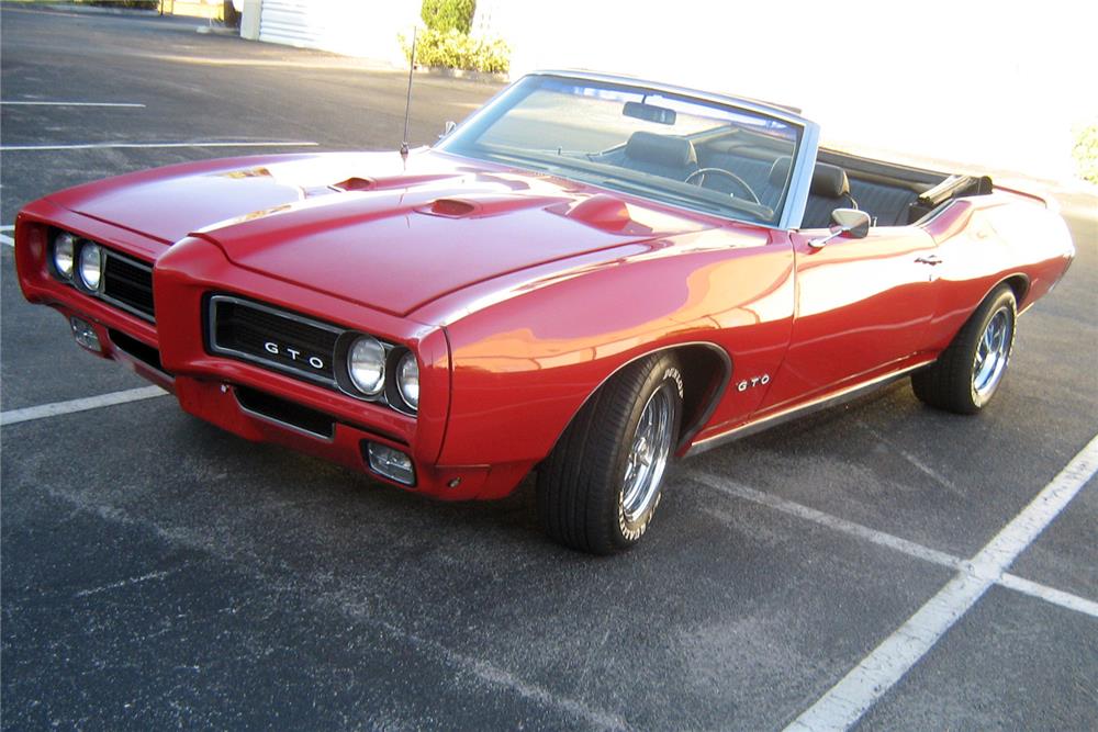 1969 PONTIAC GTO CONVERTIBLE