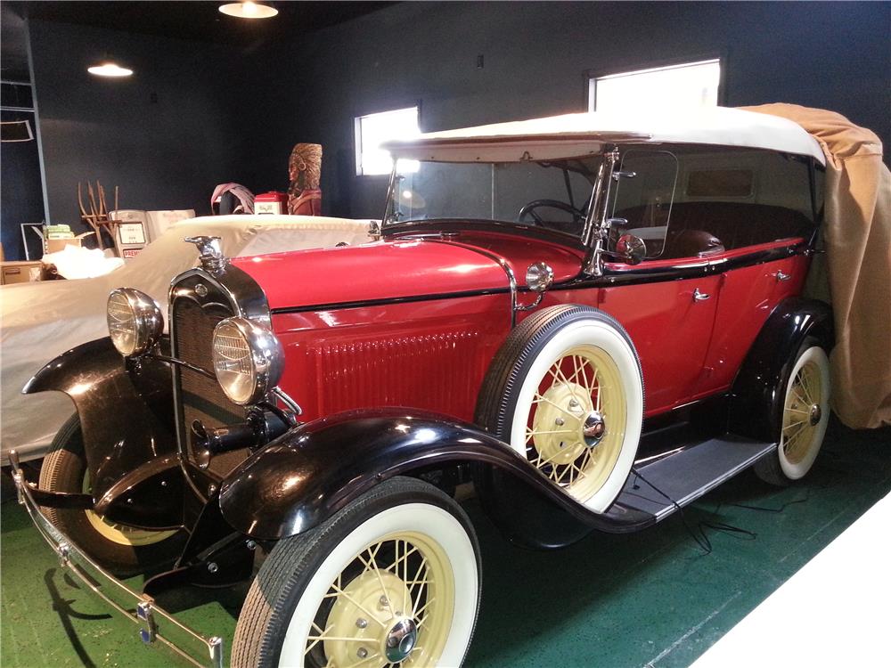 1931 FORD MODEL A 4 DOOR PHAETON