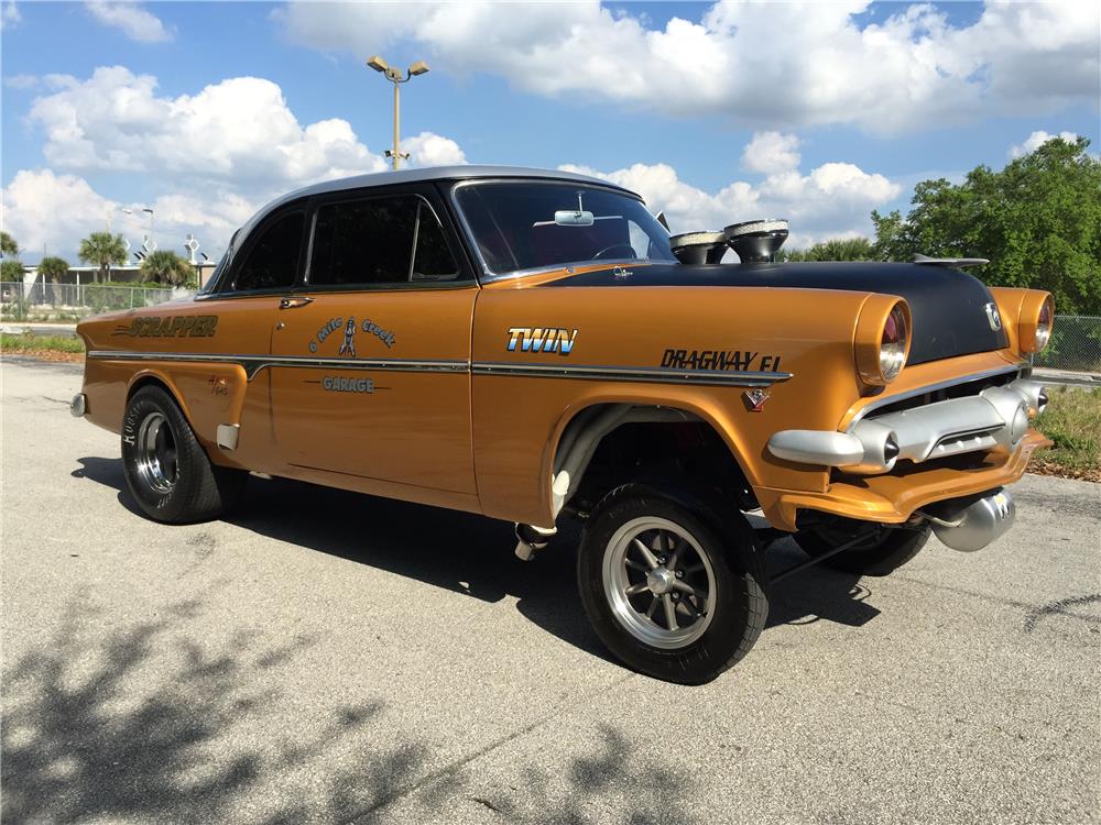 1954 FORD CRESTLINE DRAG CAR 