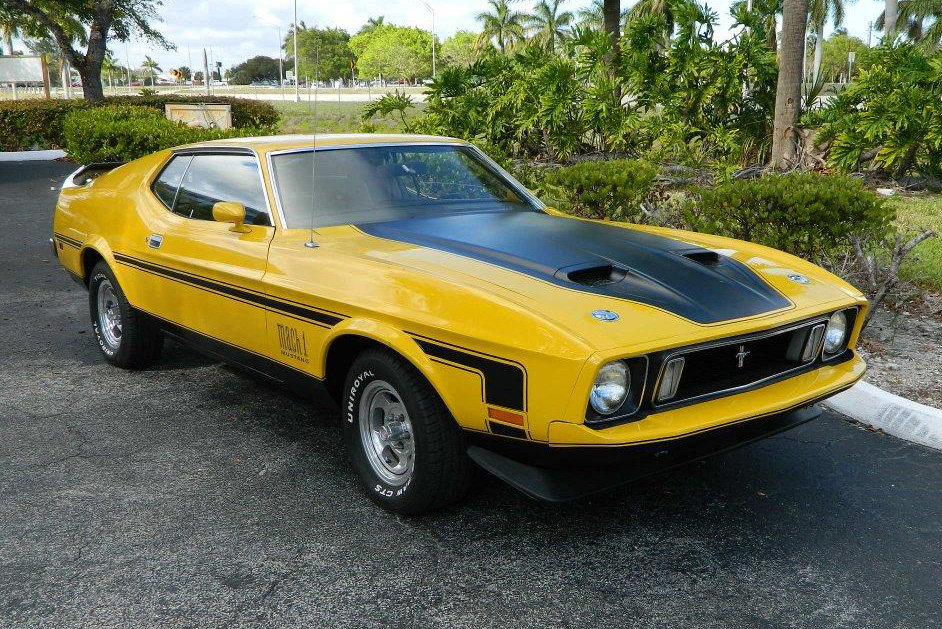 1973 FORD MUSTANG MACH 1 FASTBACK