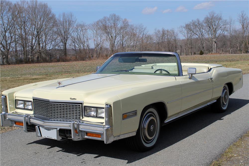 1976 CADILLAC ELDORADO CONVERTIBLE