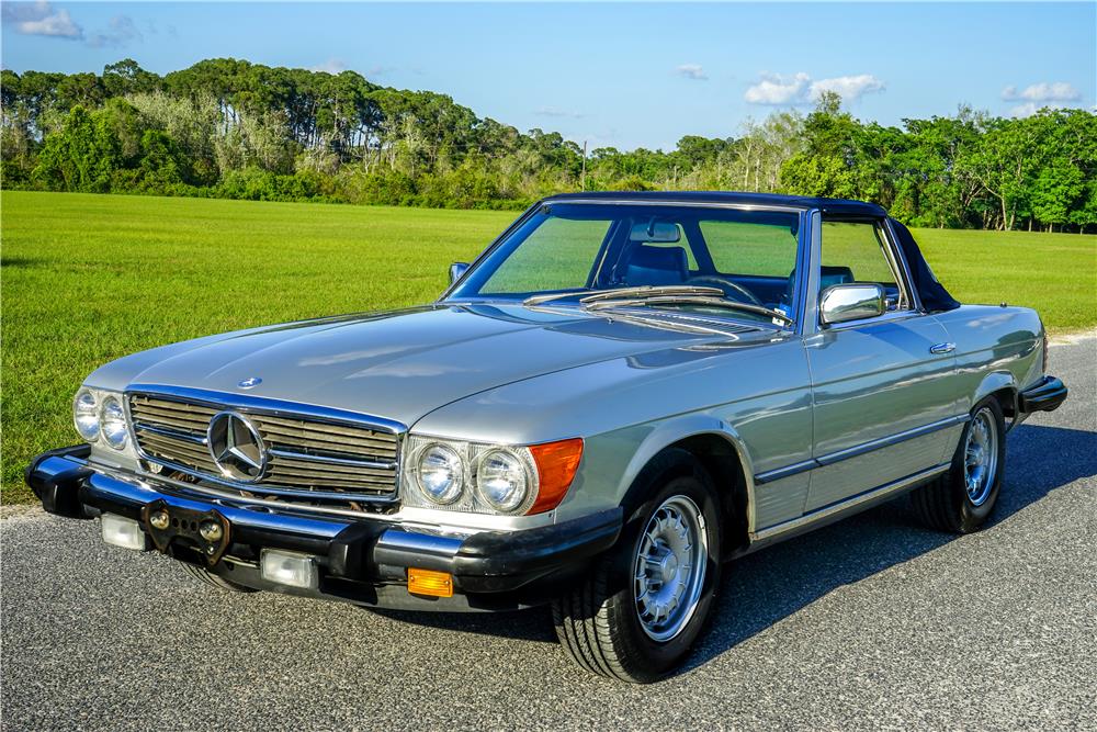 1985 MERCEDES-BENZ 380SL CONVERTIBLE