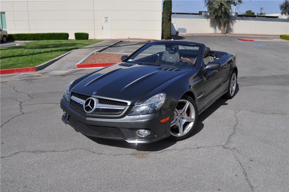 2009 MERCEDES-BENZ SL550 CONVERTIBLE