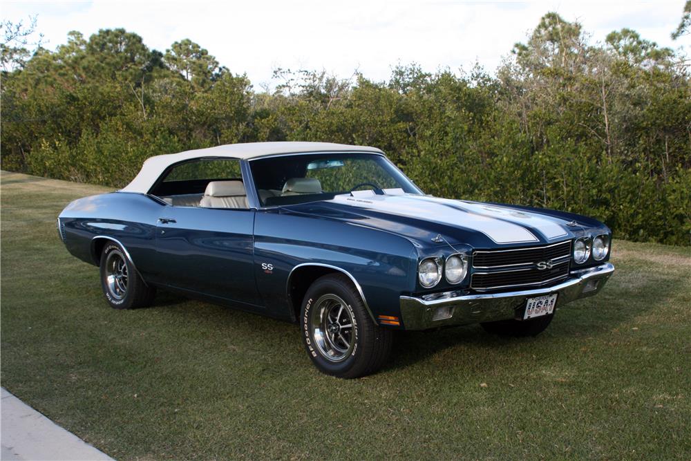 1970 CHEVROLET CHEVELLE SS 454 CONVERTIBLE
