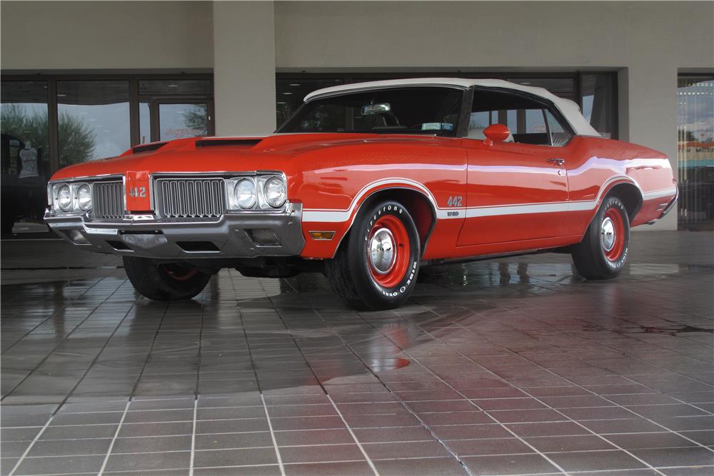 1970 OLDSMOBILE 442 W30 CONVERTIBLE