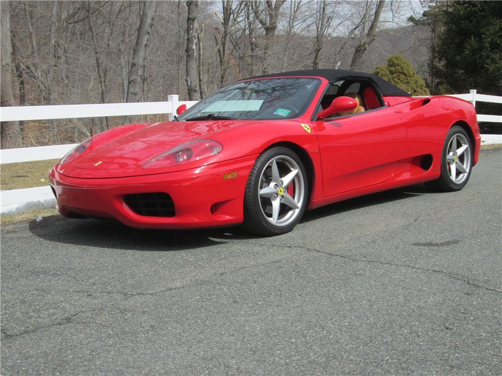 2004 FERRARI 360 SPIDER