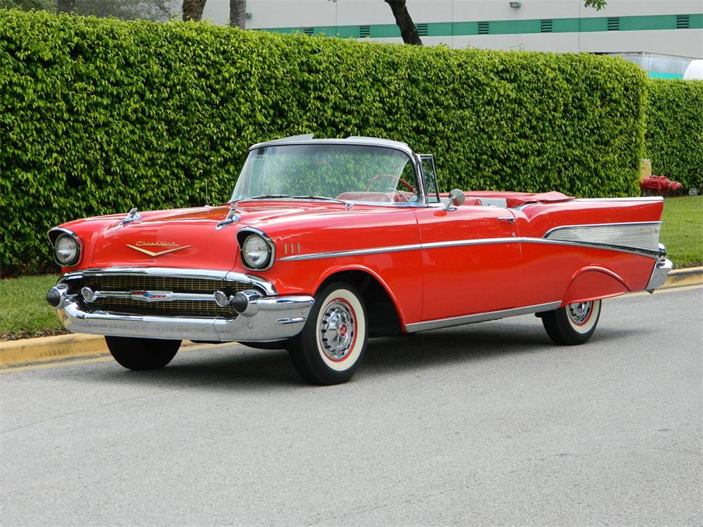 1957 CHEVROLET BEL AIR CONVERTIBLE