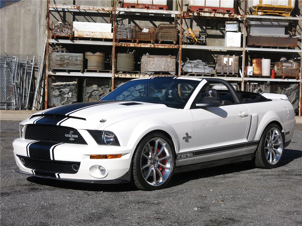 2007 SHELBY GT500 SUPER SNAKE CONVERTIBLE