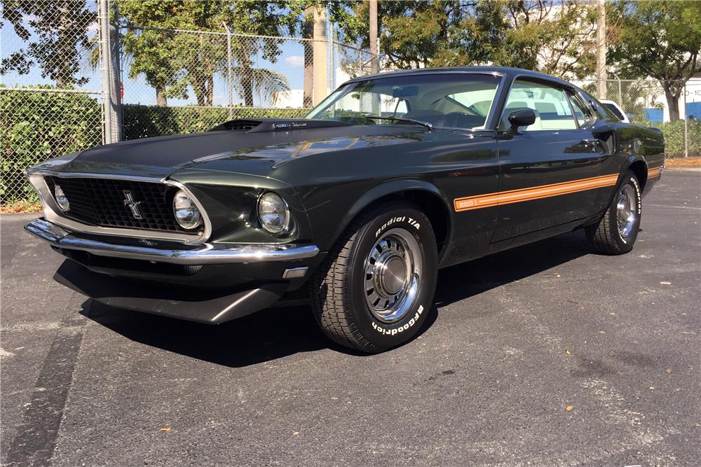 1969 FORD MUSTANG MACH 1 FASTBACK