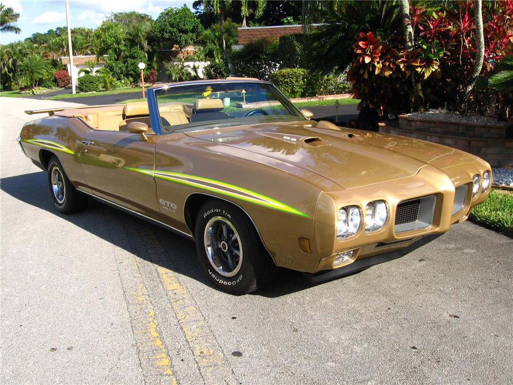 1970 PONTIAC GTO CONVERTIBLE