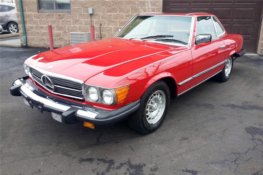 1984 MERCEDES-BENZ 380SL CONVERTIBLE