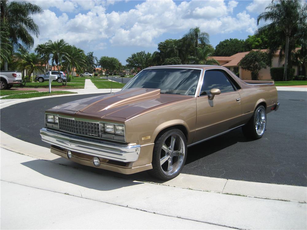 1985 CHEVROLET EL CAMINO CUSTOM PICKUP