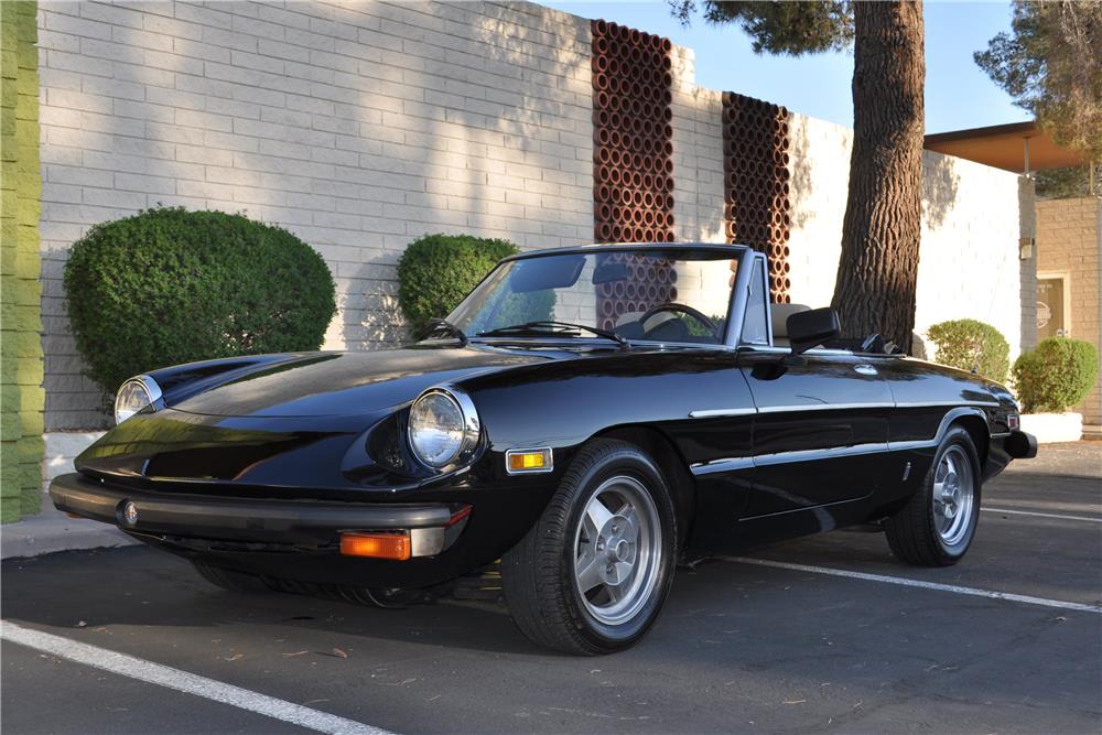 1978 ALFA ROMEO SPIDER VELOCE CONVERTIBLE