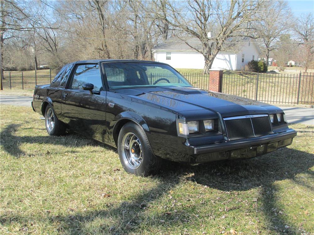 1986 BUICK REGAL GRAND NATIONAL T-TOP COUPE