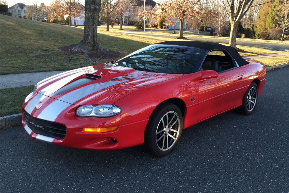 2002 CHEVROLET CAMARO SS CONVERTIBLE