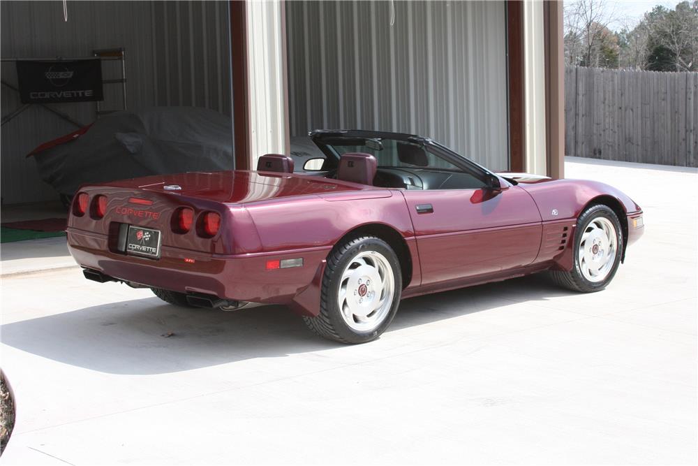 1993 CHEVROLET CORVETTE CONVERTIBLE