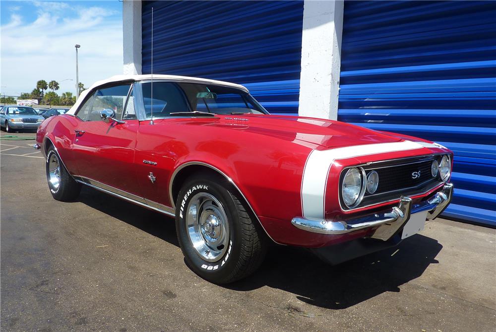 1967 CHEVROLET CAMARO CUSTOM CONVERTIBLE