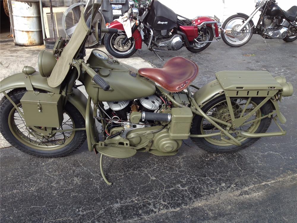 1942 HARLEY-DAVIDSON WLA MILITARY MOTORCYCLE