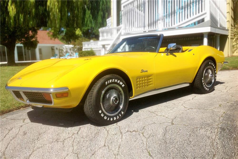 1972 CHEVROLET CORVETTE CONVERTIBLE