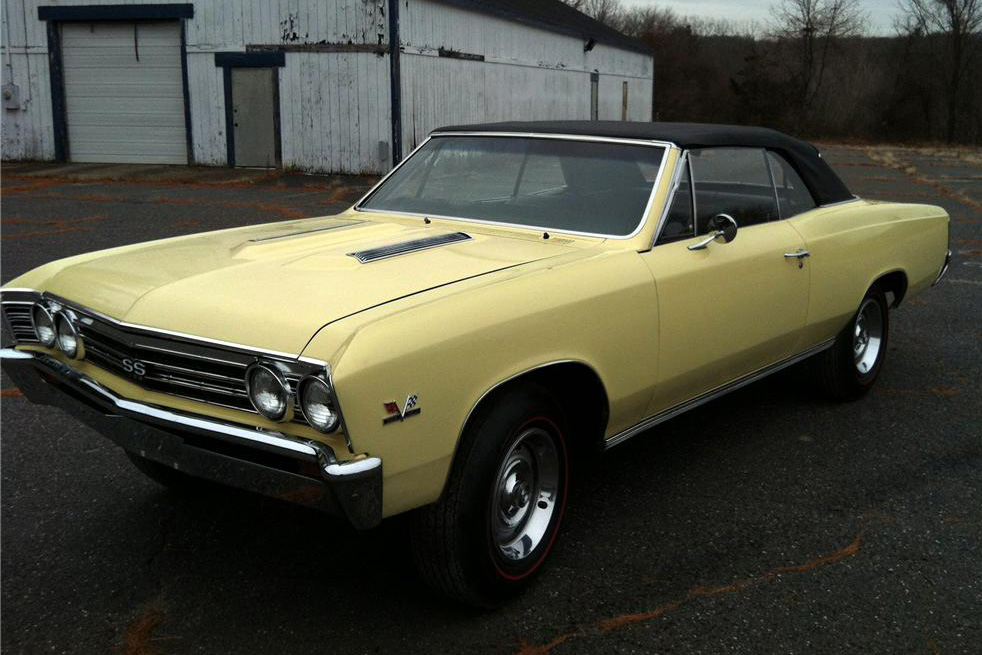 1967 CHEVROLET CHEVELLE SS 396 CONVERTIBLE