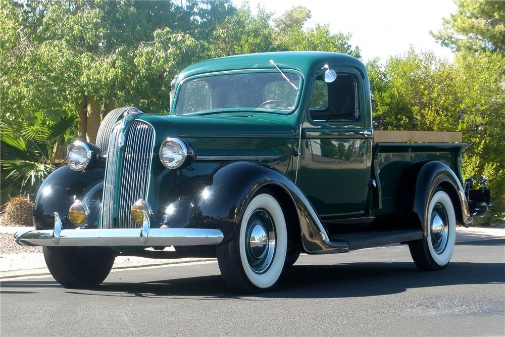 1937 PLYMOUTH HALF-TON PICKUP