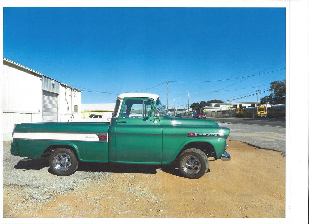 1959 CHEVROLET APACHE CUSTOM PICKUP