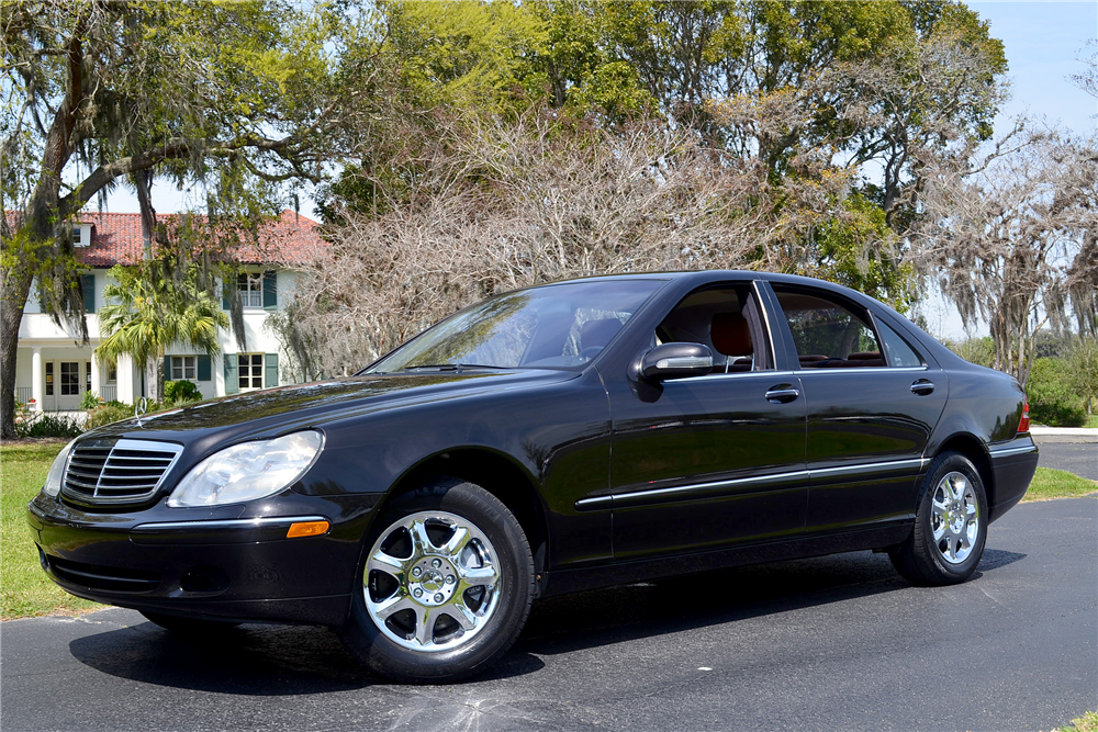 2001 MERCEDES-BENZ S500 4-DOOR SEDAN