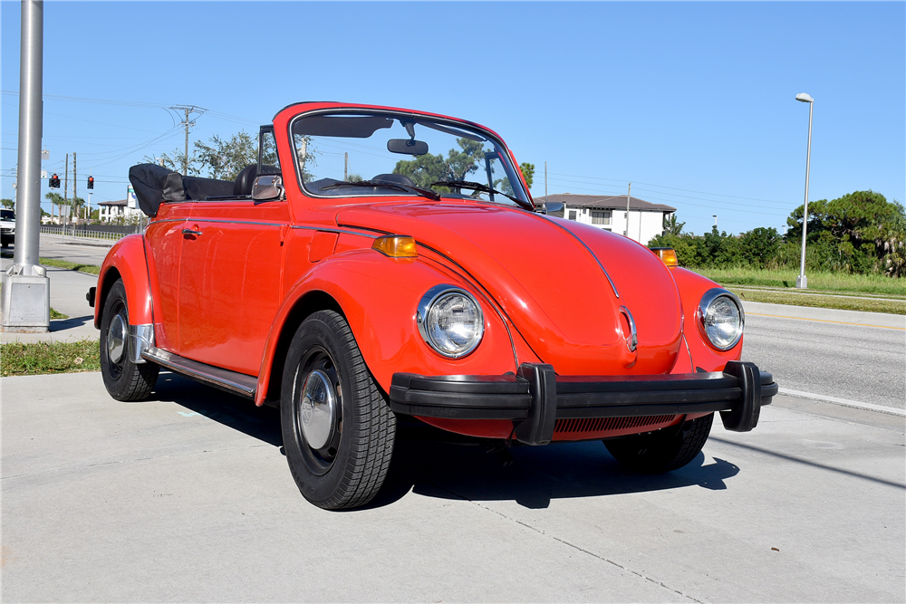 1978 VOLKSWAGEN BEETLE CONVERTIBLE