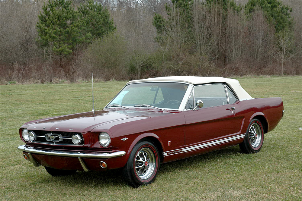 1965 FORD MUSTANG GT CONVERTIBLE