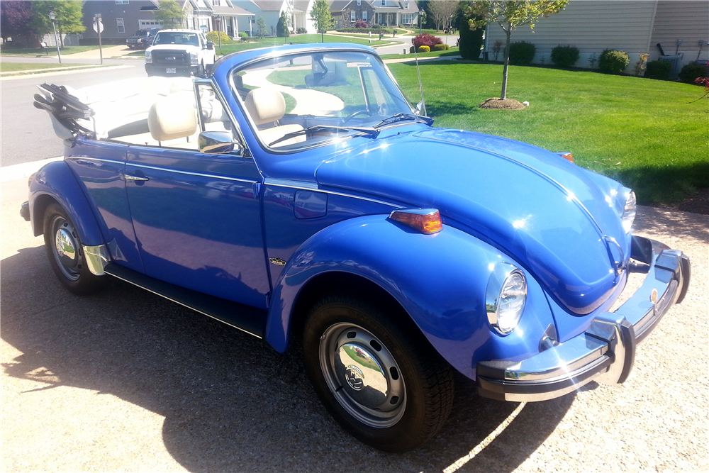 1977 VOLKSWAGEN BEETLE CONVERTIBLE