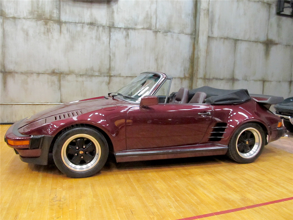 1983 PORSCHE 911 CABRIOLET SLANT-NOSE CONVERSION