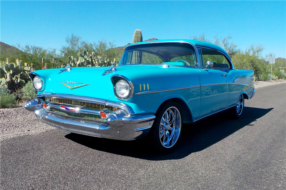 1957 CHEVROLET BEL AIR CUSTOM HARDTOP